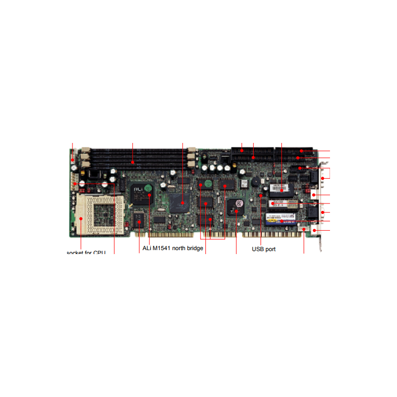 Portwell ROBO-598VS Full Size PICMG 1.0 | Embedded Cpu Boards