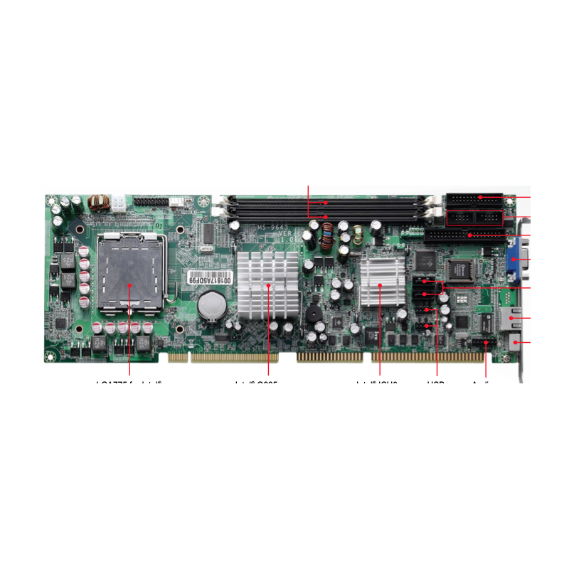 NuPRO-852 PICMG 1.0 Full-Size Embedded CPU Board