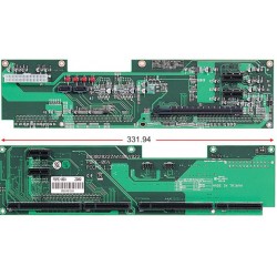 Portwell PBPE-06V Backplane Vertical 6-slot [PCIe x1 (4), PCIe x16 ...