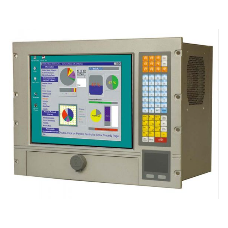 WS-855G Panel PC | 15", 8U, 10-slot | Embedded Cpu Boards