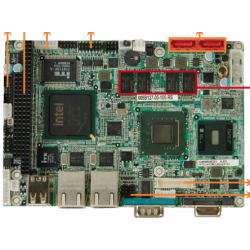 WAFER-945GSE2-N270-R10 | Embedded Cpu Boards