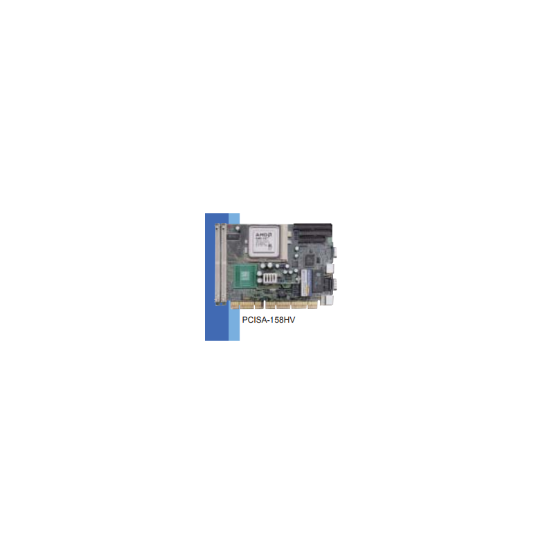 iEi PCISA-15HV Half Size Embedded CPU Board | Embedded Cpu Boards