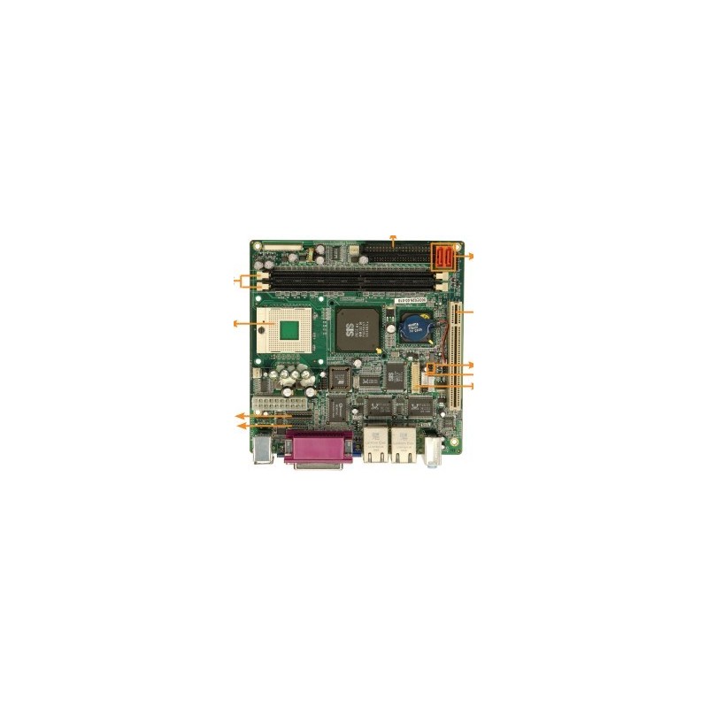 KINO-6612LVDS Mini-ITX Motherboard | Embedded Cpu Boards