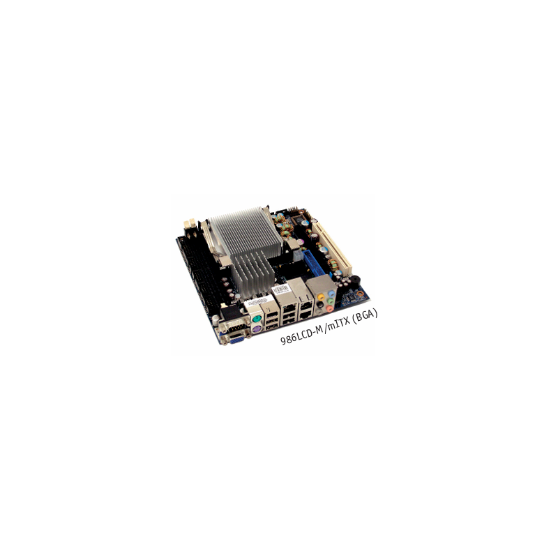 810201-4500 986LCD-M/mITX (BGA) Embedded Motherboards