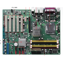 M-322 ATX Intel Core2 Quad LGA775 Industrial Motherboard