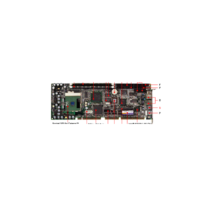 Portwell ROBO-678W Full Size PICMG 1.0 Embedded CPU Board | wo/single fast Ethernet-Embedded CPU Boards-Embedded CPU Boards