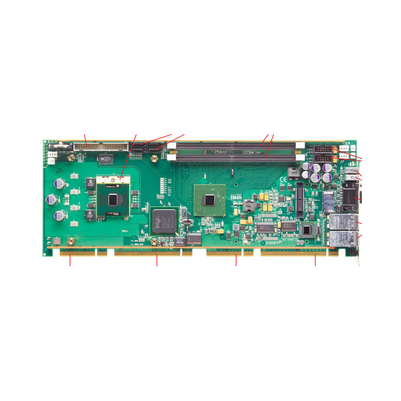 TML 92-506490-XXX Full Size Embedded CPU Board