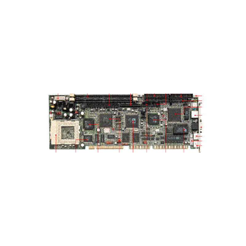 Portwell ROBO-578 Full Size PICMG 1.0 Embedded CPU Board