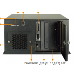 IEi PAC-700G Half-size Compact Chassis | Embedded Cpu Boards
