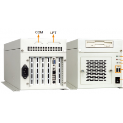 PAC-106G - iEi PAC-106G Compact Chassis | Support Full-size Embedde...