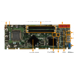 PCIE-9650-R11 Full-size PICMG 1.3 System Host Board