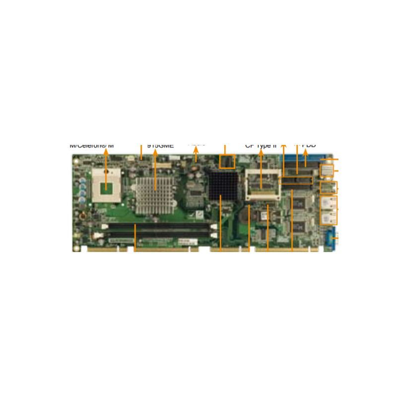iEi PCIE-9152-1GZ-R11 Full Size PICMG 1.3 CPU Board