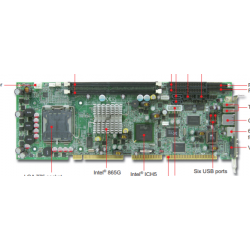 ROBO-8773VG - Portwell ROBO-8773VG Full Size PICMG 1.0 Embedded CPU...