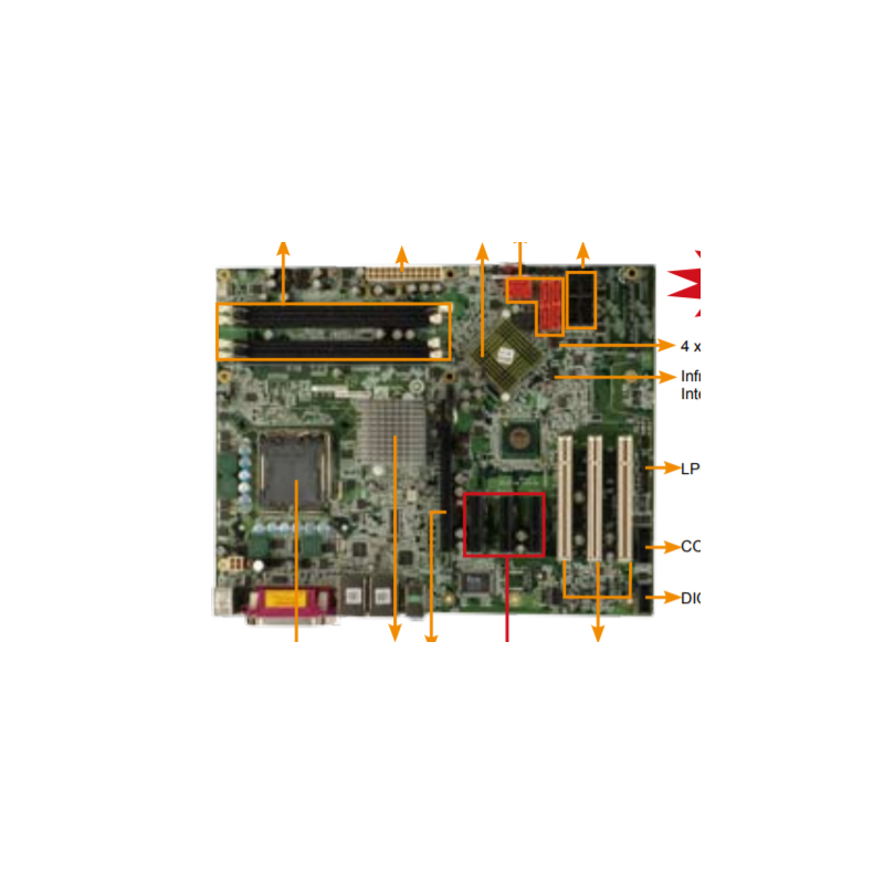 iEi IMBA-X9654 CPU Board (ATX Industrial Embedded Motherboard)-Embedded Motherboards -Embedded CPU Boards