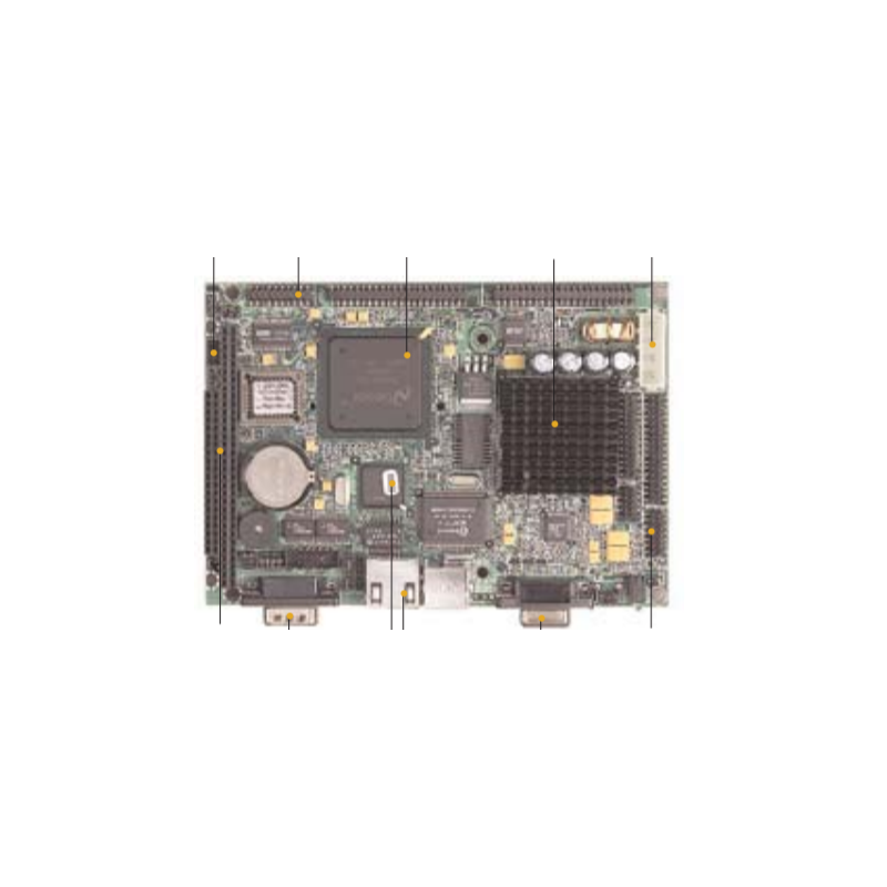 Aaeon GENE-4310 3.5" CPU Board | With NS Geode Processor-Embedded CPU Boards-Embedded CPU Boards