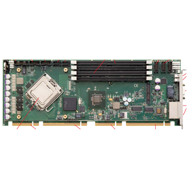 Trenton TQ9 6731-XXX 92-506731-XXX Graphics Full Size PICMG-Embedded CPU Boards-Embedded CPU Boards