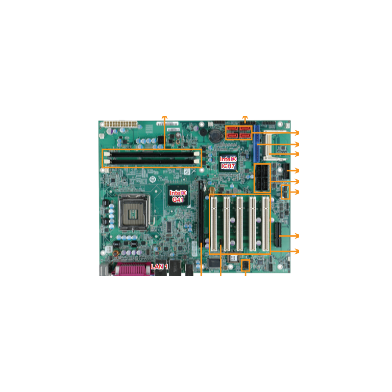 IMBA-G410-R10 - iEi IMBA-G410 ATX Embedded Motherboard | Embedded C...