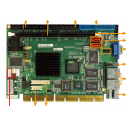 iEi PCISA-LX-R11 Half Size Embedded CPU Board | Embedded Cpu Boards